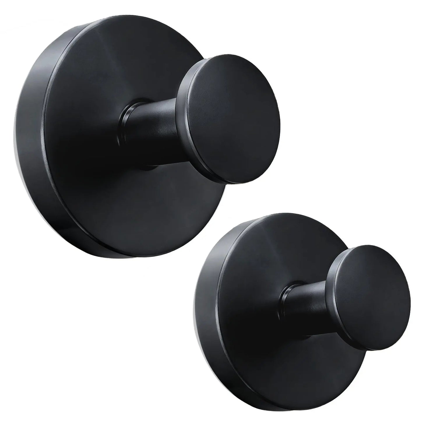 2 PCS Sturdy Suction Cup Hooks | Damage-Free & No Tools Required | Waterproof Shower Towel Holder