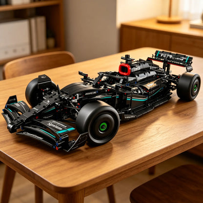25 Inches Car Building Set for Adults, W14 - Room or Office Decor for Men & Women, Ages 18+ - Gifts for Fathers Day - Authentic Details
