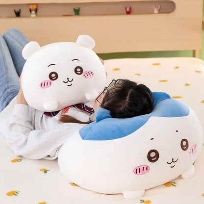 Chiikawa Is Cute and Comforting, Offering the Gentle Companionship of These Three Adorable Characters. a Chiikawa Plush Pillow Is the Perfect Gift for a Girl.