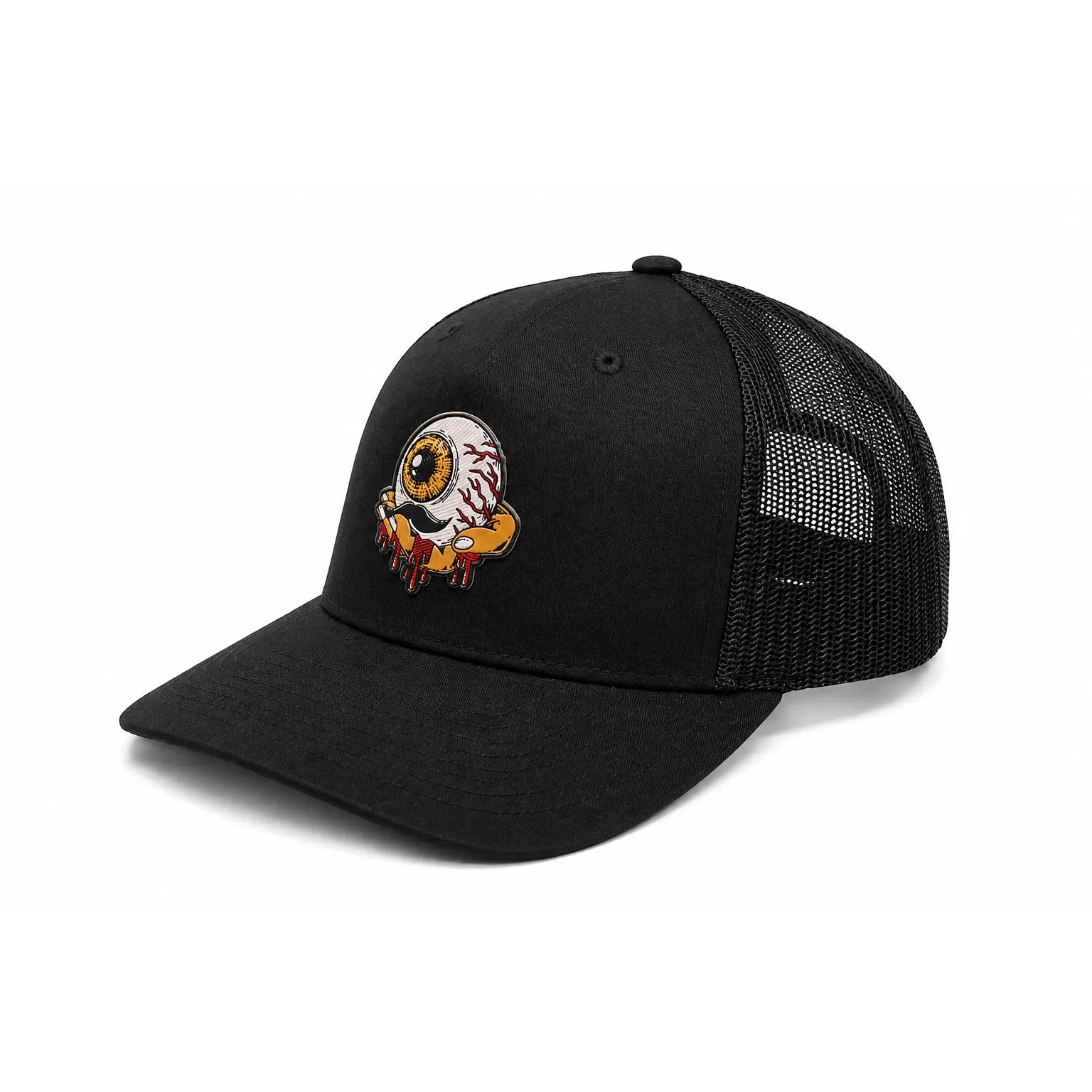 Black Trucker Hat