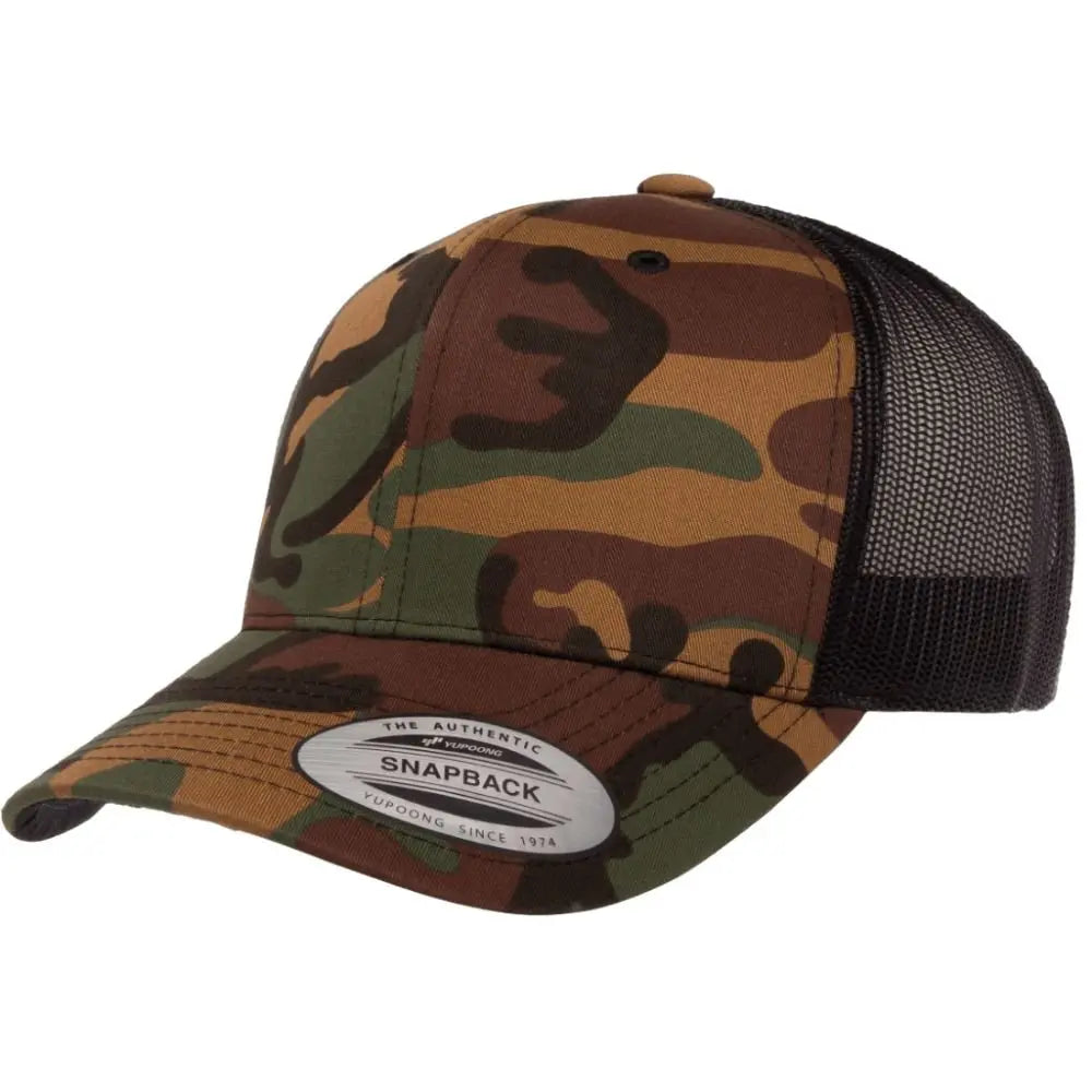 USA Flag Map Patch Hat