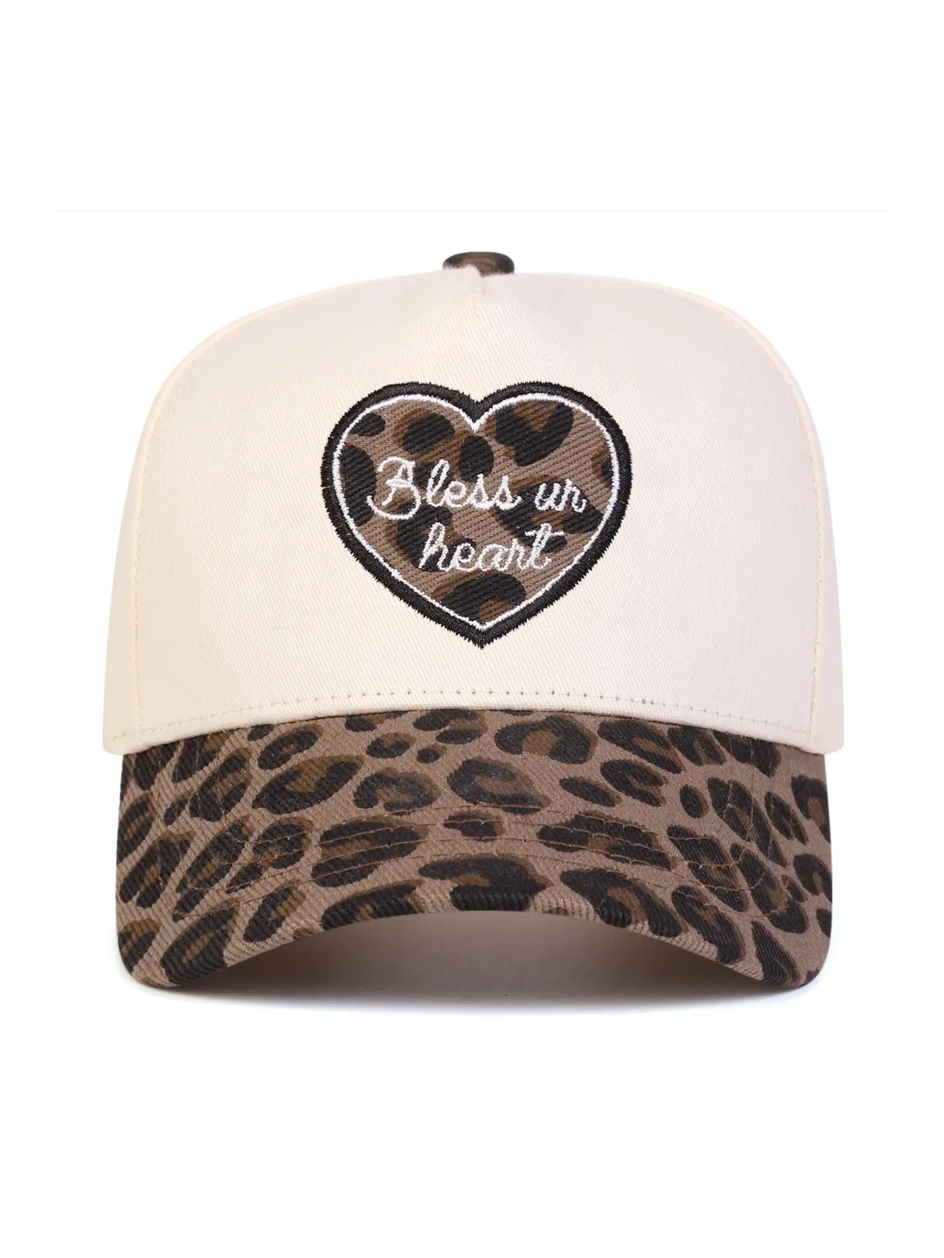 Unisex Heart Bless Ur Heart Letter Baseball Cap, Adjustable Outdoor Sun Protection Hat, Casual Spring & Fall Travel Beach Vacation, Adjustable Sunscreen Hat, Adjustable Snapback Hat, Casual Trendy Hat