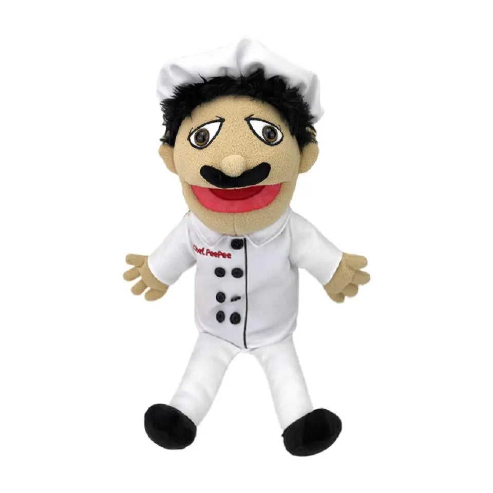 30/60Cm Jeffy Hand Puppet Plush Children Soft Doll Talk Show Party Props Christmas Doll Plush Toys Puppet Kids Gift