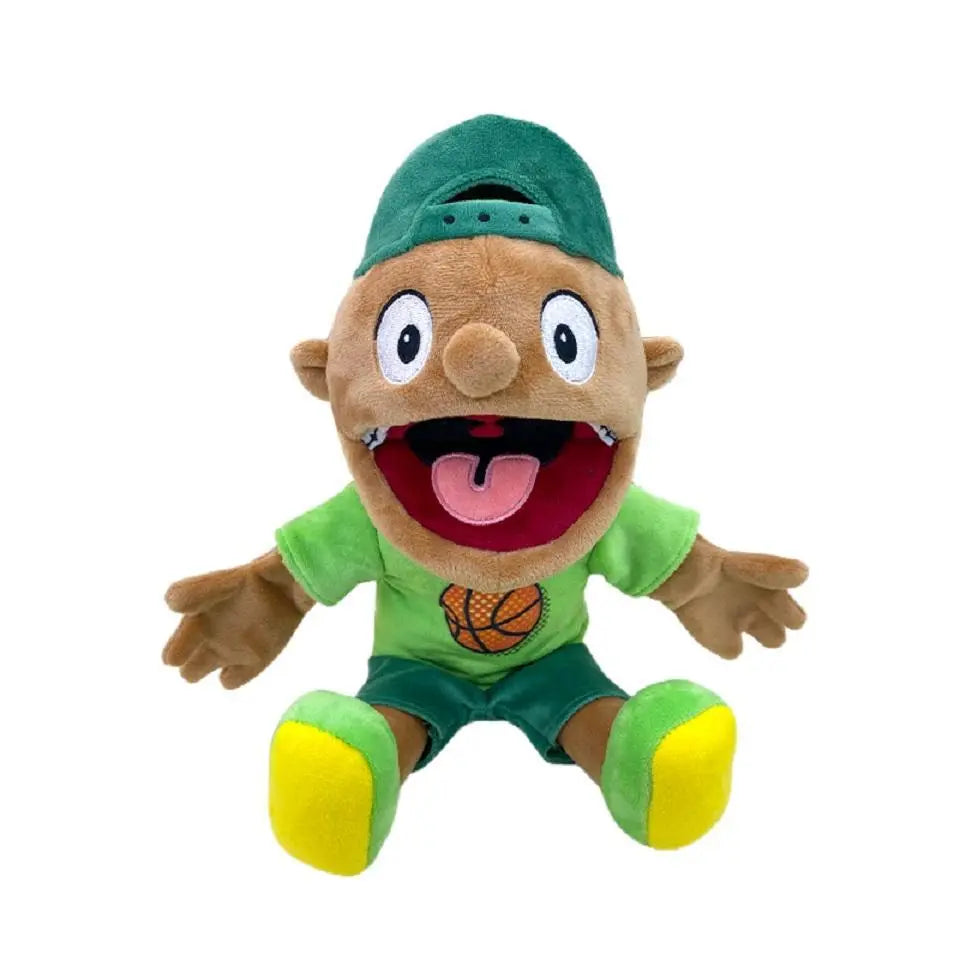 30/60Cm Jeffy Hand Puppet Plush Children Soft Doll Talk Show Party Props Christmas Doll Plush Toys Puppet Kids Gift