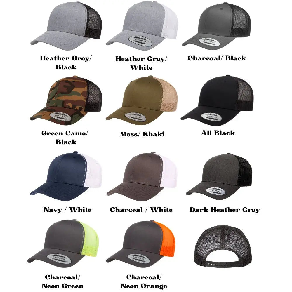 USA Flag Map Patch Hat