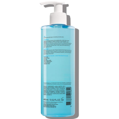 Toleriane Purifying Foaming Facial Cleanser, Oil Free Face Wash for Women & Men with Niacinamide + Ceramides, Pore Cleanser Safe for Sensitive Skin, Won’T Dry Out Skin, Soap Free