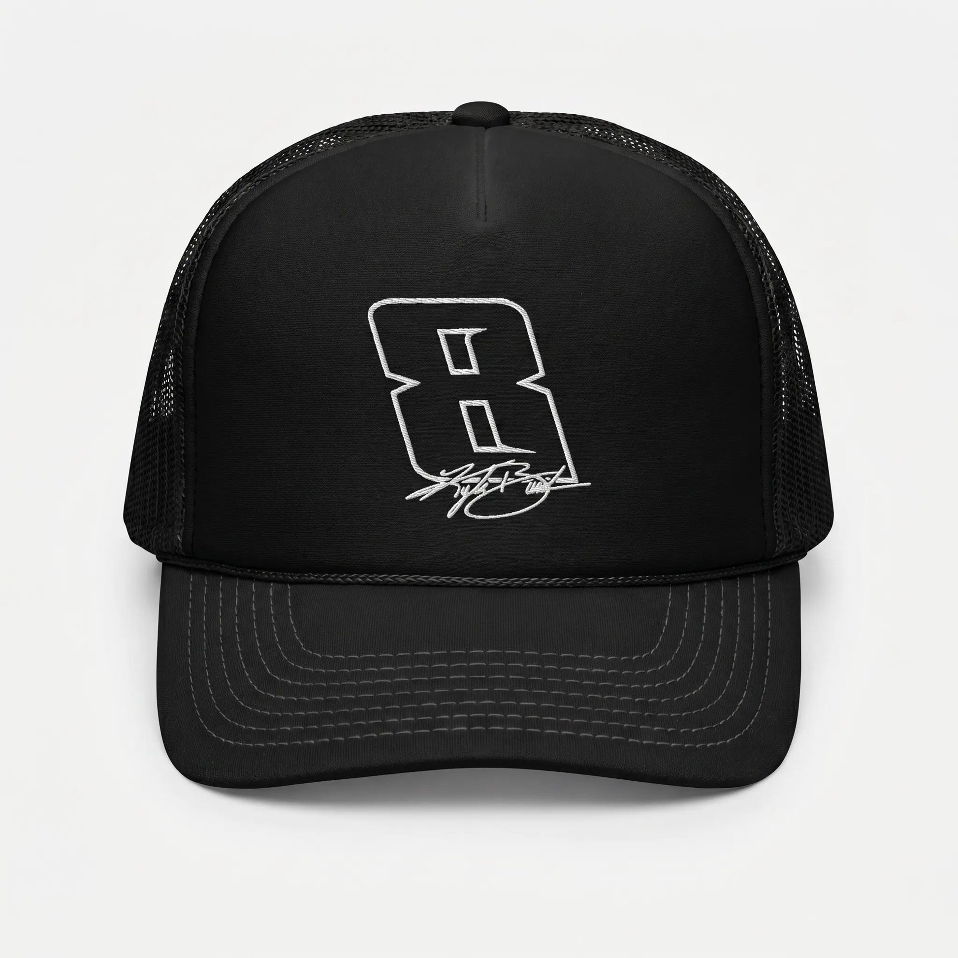 Kyle Busch Trucker Hat, Rowdy Number 8 Racing Cap, Embroidered Signature Baseball Hat, Richard Childress Racing Merch, NASCAR Fan Gift