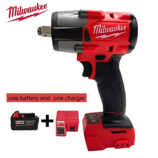 Milwaukee M18 1000Nm High Torque Impact Wrench Free Battery Charger