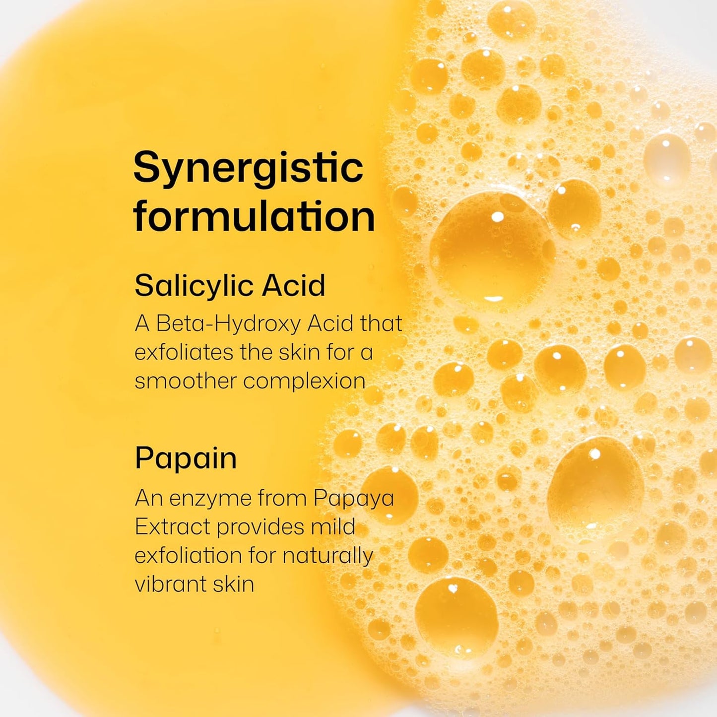 Papaya Enzyme Cleanser, Energizing Facial Cleanser with Salicylic Acid, Soothing and Exfoliating