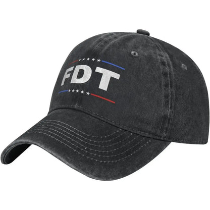 FDT Adjustable Snapback Baseball Cap for Men and Women, Sports & Outdoor Accessory Hat Hats Cap