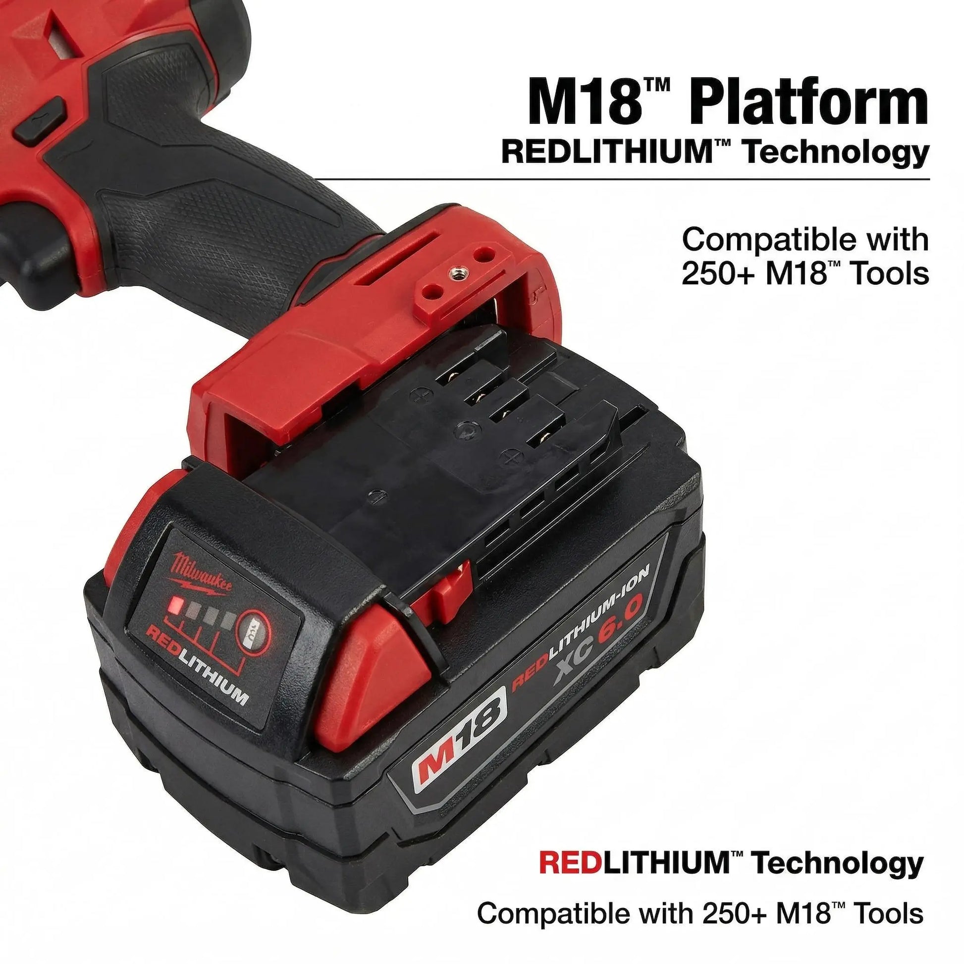 Milwaukee M18 1000Nm High Torque Impact Wrench Free Battery Charger
