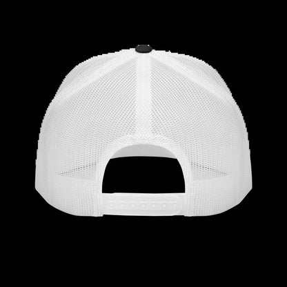 RIVEMUG Western Outlaw Trucker Hat Flat Bill High Crown Adjustable Cowboy Rodeo Cap