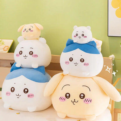 Chiikawa Is Cute and Comforting, Offering the Gentle Companionship of These Three Adorable Characters. a Chiikawa Plush Pillow Is the Perfect Gift for a Girl.