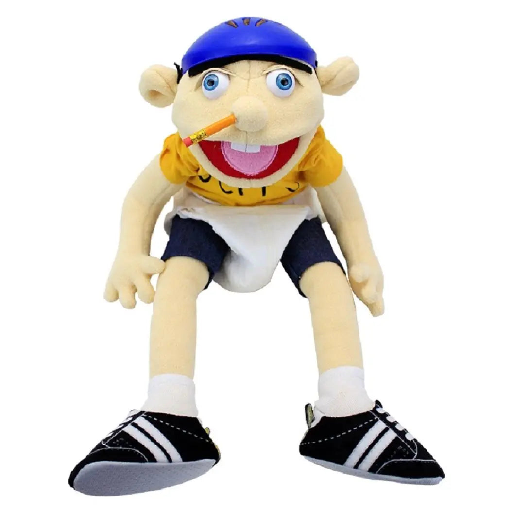 30/60Cm Jeffy Hand Puppet Plush Children Soft Doll Talk Show Party Props Christmas Doll Plush Toys Puppet Kids Gift