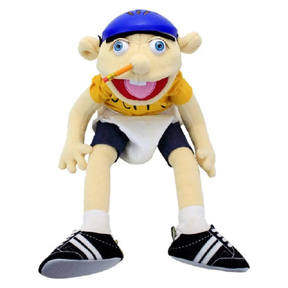 30/60Cm Jeffy Hand Puppet Plush Children Soft Doll Talk Show Party Props Christmas Doll Plush Toys Puppet Kids Gift