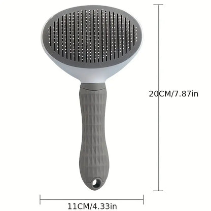 Pet Hair Remover, Floating Cleaning Mechanism, One-Button Design, Durable Material, Easy Cat Dog Hair Removal Tool
