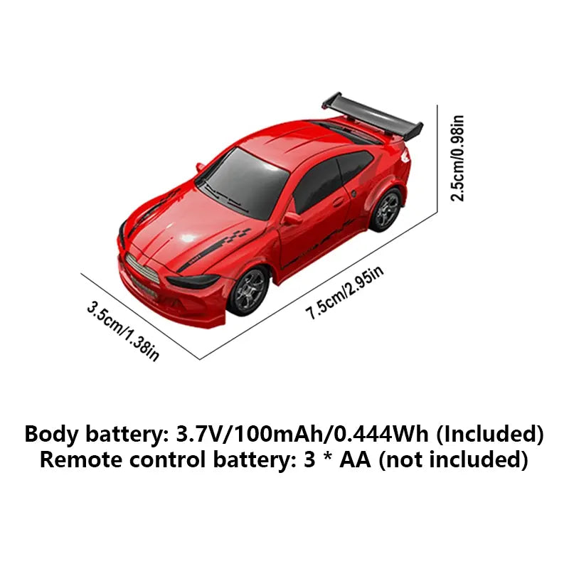 Mini Remote Control Drift Car, Remote Controlled Car, 1:64 Scale Truck Remote Control Car with Lights, 2.4Ghz Remote Control, Desktop Mini Remote Control Car Gifts, RC Drift Car, RC Model Car, Rc Vehicle, Rc Cars