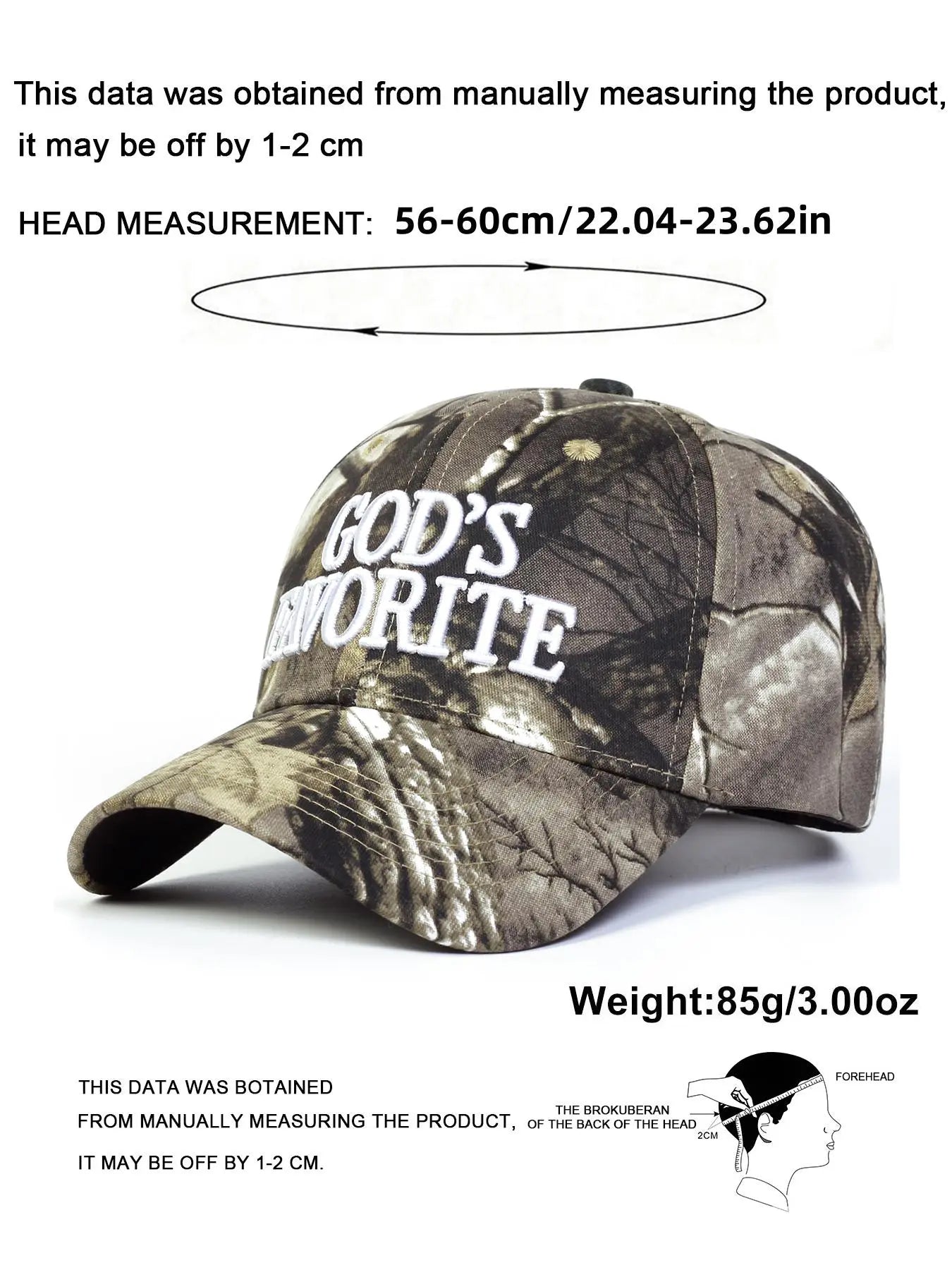 Camo Print Baseball Cap, Casual Outdoor Sports Hat for Men & Women, Adjustable Sun Protection Cap for Daily Wear, Camouflage Snapback Hat