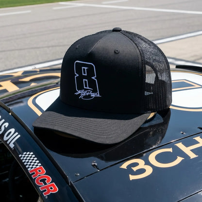 Kyle Busch Trucker Hat, Rowdy Number 8 Racing Cap, Embroidered Signature Baseball Hat, Richard Childress Racing Merch, NASCAR Fan Gift