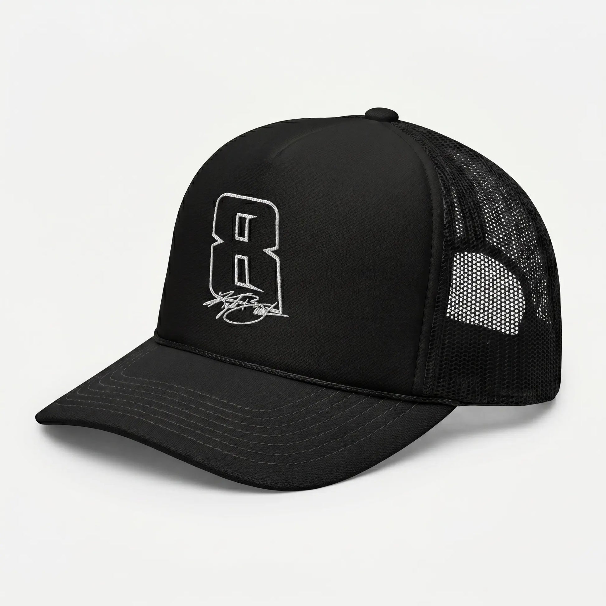 Kyle Busch Trucker Hat, Rowdy Number 8 Racing Cap, Embroidered Signature Baseball Hat, Richard Childress Racing Merch, NASCAR Fan Gift