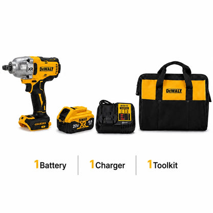 Dewalt DCF900 20V Max XR Brushless Impact Wrench 1/2" Anvil High Torque Professional Grade Cordless Tool with Lithium Battery
