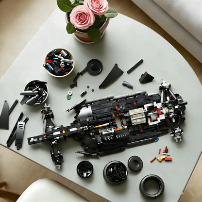 25 Inches Car Building Set for Adults, W14 - Room or Office Decor for Men & Women, Ages 18+ - Gifts for Fathers Day - Authentic Details