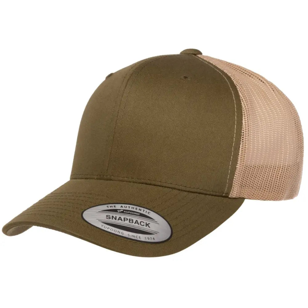 USA Flag Map Patch Hat
