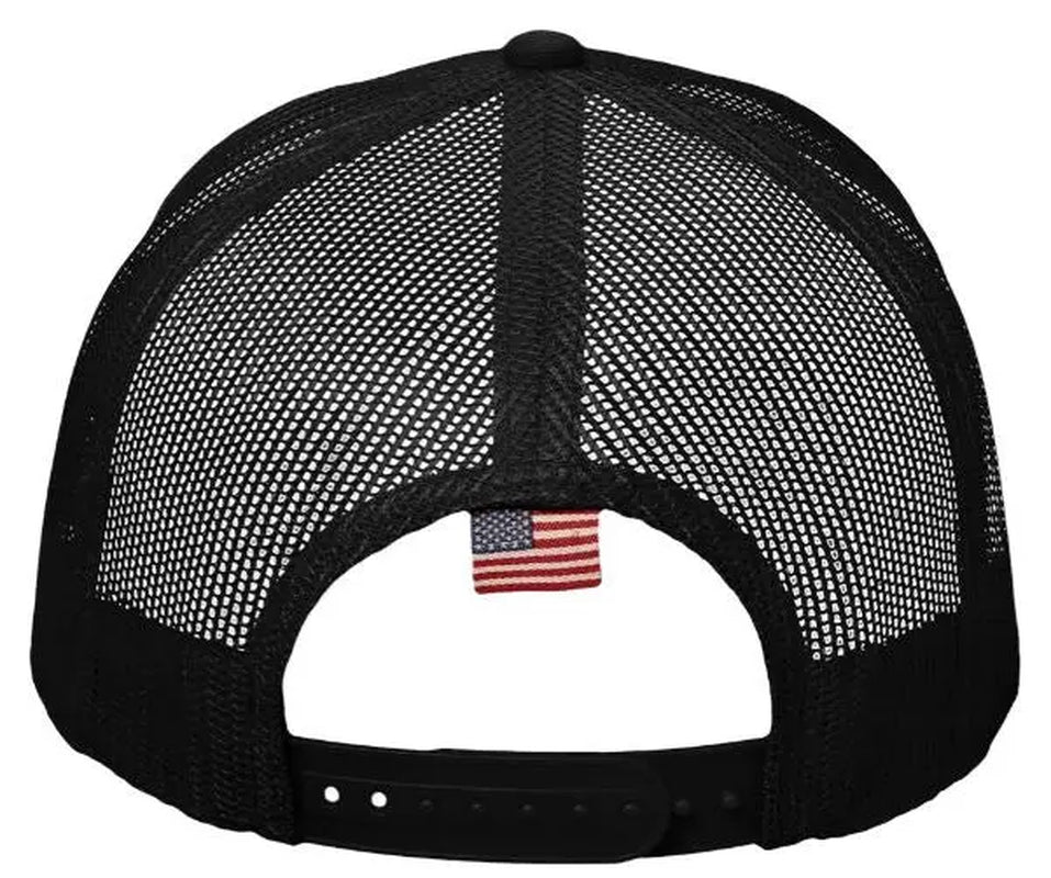Christian Hats for Men Women Jesus 3 Nail Cross Mesh Back Black AM350 Hat White Cross