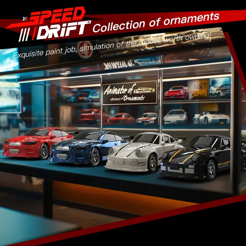 Mini Remote Control Drift Car, Remote Controlled Car, 1:64 Scale Truck Remote Control Car with Lights, 2.4Ghz Remote Control, Desktop Mini Remote Control Car Gifts, RC Drift Car, RC Model Car, Rc Vehicle, Rc Cars