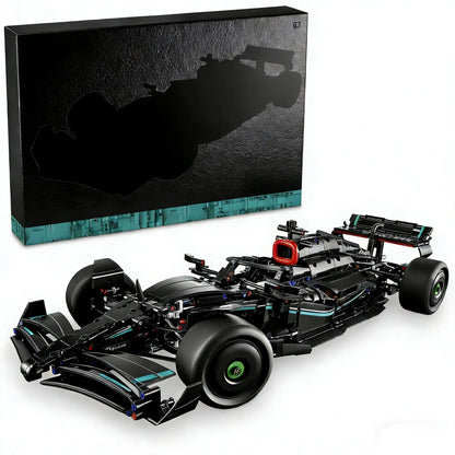 25 Inches Car Building Set for Adults, W14 - Room or Office Decor for Men & Women, Ages 18+ - Gifts for Fathers Day - Authentic Details