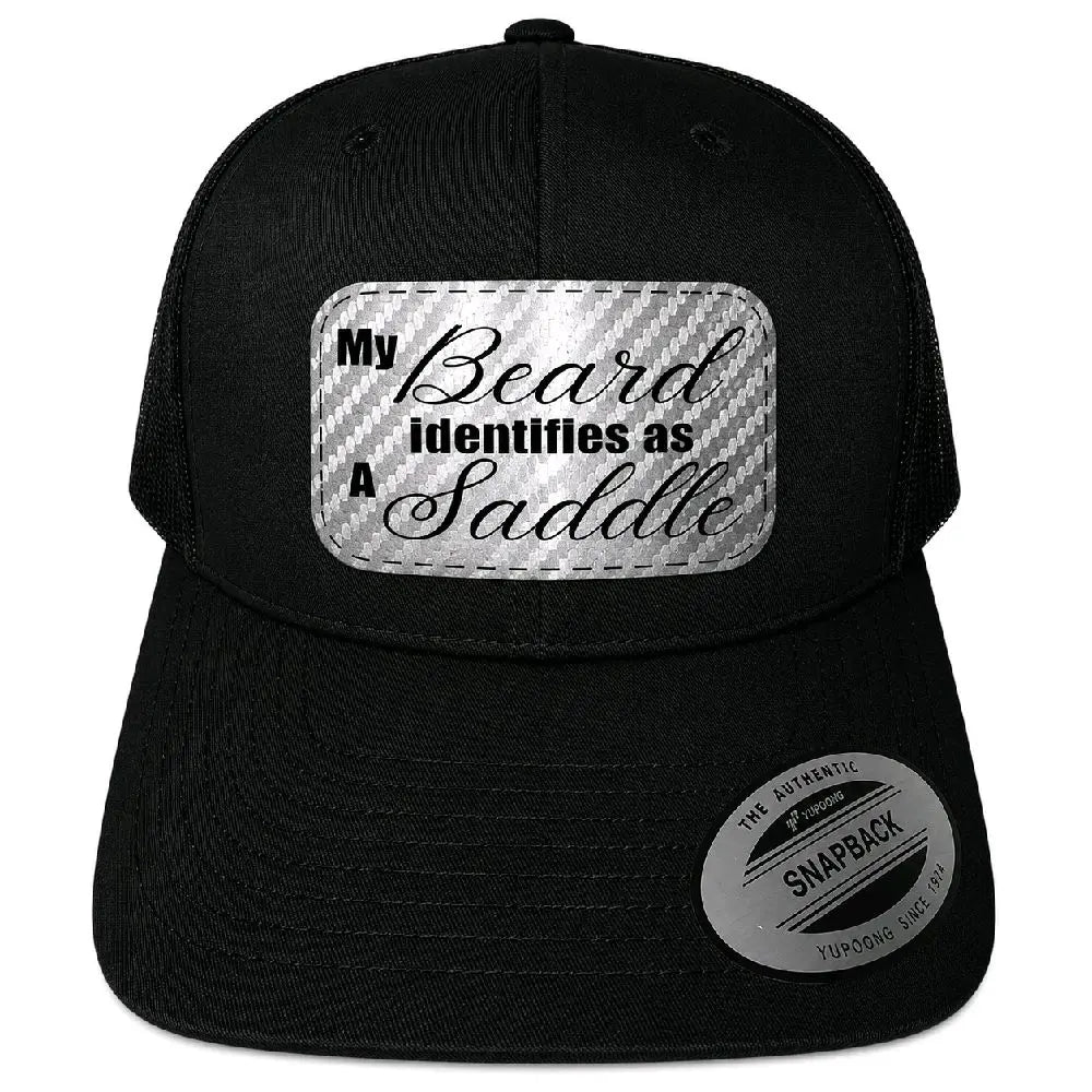 My Beard Identifies as a Saddle Snapback Hat