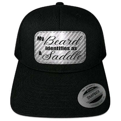 My Beard Identifies as a Saddle Snapback Hat