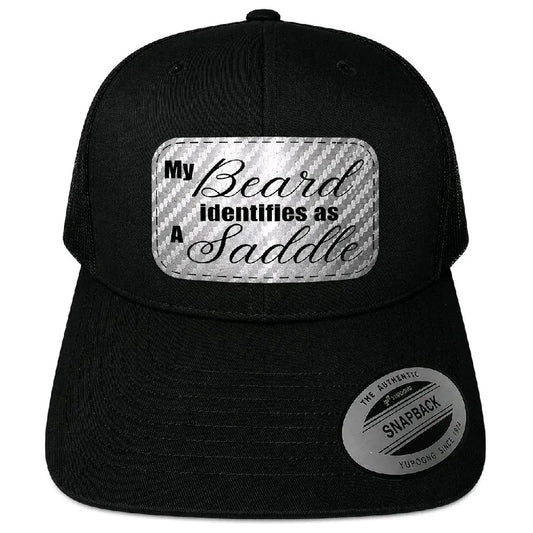 My Beard Identifies as a Saddle Snapback Hat