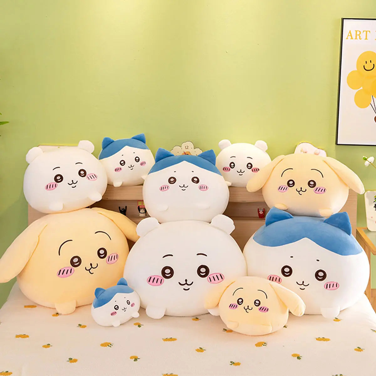 Chiikawa Is Cute and Comforting, Offering the Gentle Companionship of These Three Adorable Characters. a Chiikawa Plush Pillow Is the Perfect Gift for a Girl.