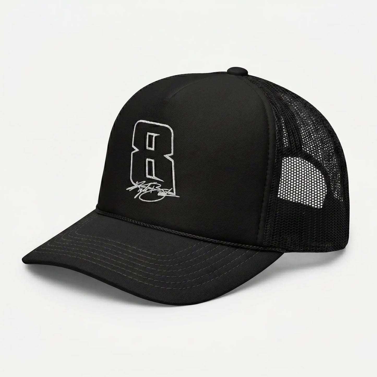 Kyle Busch Trucker Hat, Rowdy Number 8 Racing Cap, Embroidered Signature Baseball Hat, Richard Childress Racing Merch, NASCAR Fan Gift